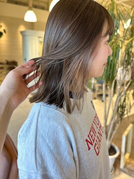 オブジェ シエル(obje't ciel) 【obje’t ciel】インナーカラー/クリームベージュ【暮石唯】