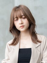 イオ 本厚木(io) レイヤーカットくびれ似合わせカットイメチェンワイドバング