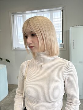 ソル 栄矢場町(SOL) ブロンドボブ