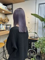 イット(it.)&nbsp;it.Style ロングボブ ラベンダー パープル ムラサキ