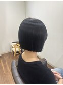 前下がりボブ