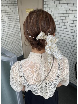 ソノ(sono) アップヘア　アップ　お呼ばれヘア　参列ヘア