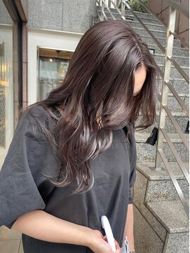 ロマリア(Lomalia) 【Lomalia表参道】馴染むハイトーン/イメチェングレージュカラー