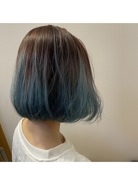 チャンプ 高の原店(Champ) ボブ×グラデーションカラー