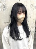 ウルフカット/韓国風ウルフヘア/顔周りレイヤーカット