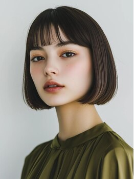 ハナブサ 御経塚店(HANABUSA)の写真/真の美しさを引き出すノンシリコンオーガニックカラーを用いた、肌にも髪にも優しいグレイカラーが人気☆