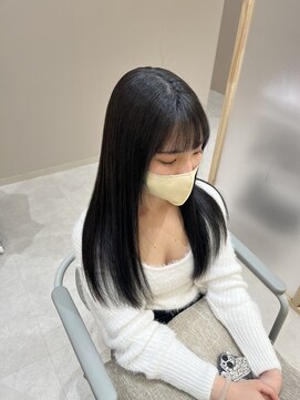 ジーナ 横浜(Zina) ダークアッシュカラー