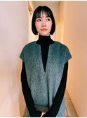シンプルミニボブ