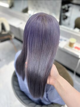 ジーナ 名駅(XENA.) 《Rena》ハイトーンラベンダー/ブリーチカラー/名古屋