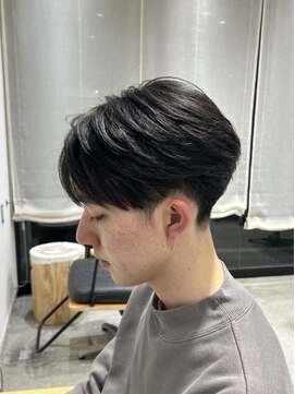 ビューバイネオリーブ 用賀店(Beau'r by neolive) ダークアッシュニュアンスパーマ韓国マッシュ《用賀》