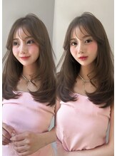 ☆本格韓国ヘア☆顔まわりにポイントを置いたエギョモリもvotanにお任せ！！