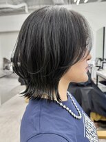 ビューナゴヤ 名駅(VIEW NAGOYA)&nbsp;前髪カタログ/イメチェンスタイル／ウェーブパーマ/こなれミディ