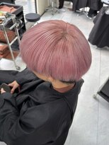 バックス メンズヘアー(BUCKS men's hair)&nbsp;【色落ちも綺麗】サクラピンク