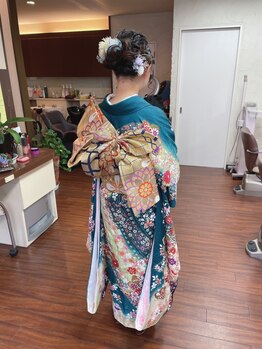 アイリーヘアハナイ(IRIE HAIR Hanai)の写真/結婚式、成人式、卒業式のご予約多数！一生に一度の大切な日をより美しく演出します◇