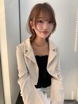 ユーフォリア 新宿店(Euphoria)&nbsp;グレージュアッシュグレージュ×ミニウルフ