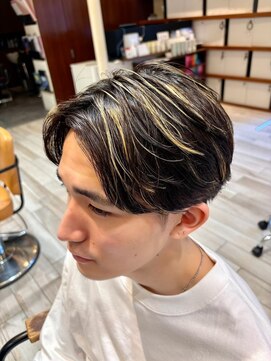 クラップス 横須賀中央店(CLAPS) 横須賀キッズカットメンズカットツーブロックフェードカット眉毛