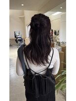 キュー(que)&nbsp;カチモリハーフアップ