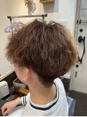 波打ちパーマ