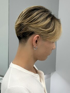 エルマーク 松山(L-MARK) ハイライト/アップバング/フェード/men's/メンズ