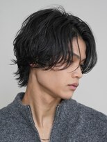 フィフス 栄(fifth) 栄ニュアンスパーマカルマパーマセンターパートガイルヘア緩め