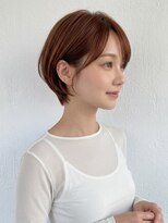 ソルナ 西宮(SOLUNA)&nbsp;大人ショートボブ　テラコッタブラウン