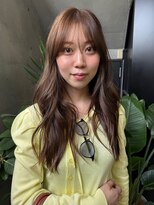 ナループロアポンテ(Nalu pu loa PONTE)&nbsp;海外風レイヤー/バタフライレイヤー/アッシュブラウン