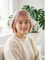 フルショウ 栄店(FURUSHO) ゆるふわボブ/淡いピンク/大人かわいい/耳かけカット可愛い