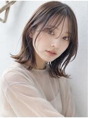 【LOVESTOIKE】透け感レイヤーミディ×シアーグレージュ