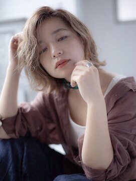 アッシュ 清瀬店(Ash) 20代30代40代『外ハネウェーブボブ』Ash清瀬店