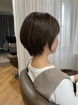 カミエ(kamie)&nbsp;透明感のあるブラウンボブ×艶髪トリートメント