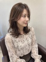 テーラヘアー 南柏店(TELAHAIR)&nbsp;《大人レイヤー》艶感ブラウン