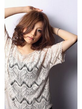 ジータ パーソナルビューティールーム(GiTA Personal Beauty Room) キメすぎないナチュラルなクールロングボブ