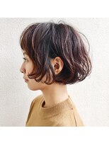 バオイズム(baho IZM) 【lulu】空気感パーマbob