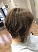 前下がりショートボブ