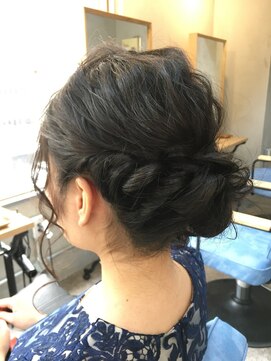 ロア ヘアーコーディネート 四条烏丸店(LoRE hair coordinate) ☆L oRE☆ツイストシニョンアレンジ