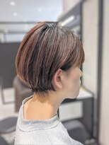 ジエクト 本店(The Ect)&nbsp;丸みショート×ナチュラルブラウン×骨格補正カット