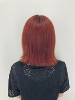 シエル 立川店(CIEL)&nbsp;【CIEL 佐藤】ダブルカラー　チェリーレッド