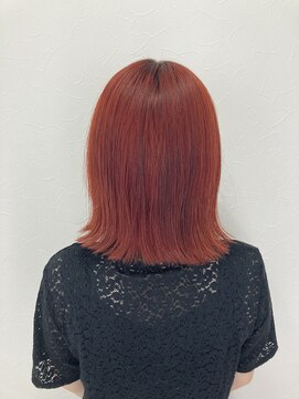 シエル 立川店(CIEL) 【CIEL 佐藤】ダブルカラー　チェリーレッド