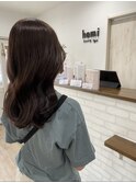 艶カラー×韓国風アレンジ