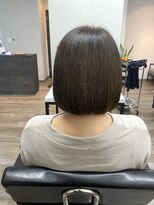 ヴィフ 大船(VIF)&nbsp;パッツンボブ×アッシュブラウン