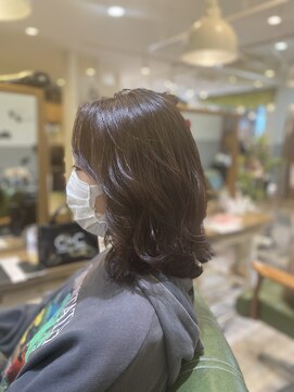 トムボーイ 練馬中村橋店(TOMBOY) セミロング×柔らかブラウン