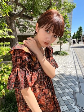 ジェム(GEM) GEM◎レッドブラウン×ショートスタイル