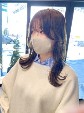 ロンドプロフィール 浦和(Lond profil) 小顔ヘア　韓国　艶カラー　顔まわり　haruhi【浦和/大宮】