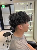 波巻きパーマ 波巻きスパイラルパーマ スパイラルパーマ