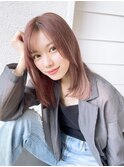 艶の溢れるピンクブラウン