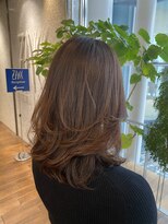 ザック ヴィ(ZACC  vie)&nbsp;大人の艶感ミディアムレイヤー