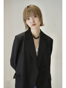 ニール シトロン 名古屋 伏見 丸の内(NEELU citron) 【Neelu_tomoya】顔まわりレイヤーボブ