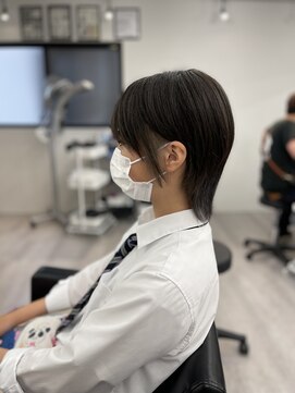 ミステル(MISTEL) ウルフx暗めグレージュ