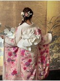 前撮りヘアセット