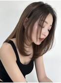 ハイライトカラーグレージュベージュケアブリーチダブルカラー